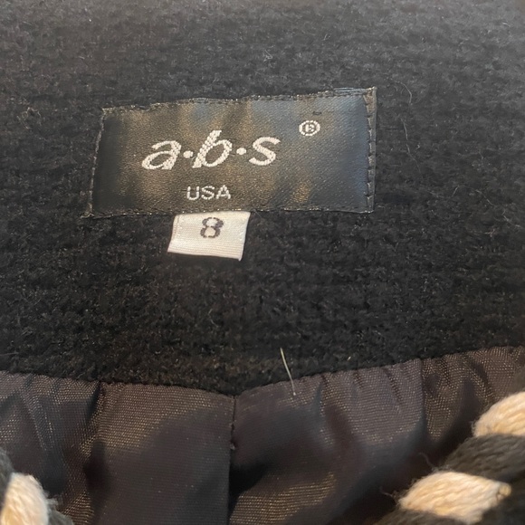 Chic Black Jacket ABS 8 Blazer Coat - Picture 9 of 10